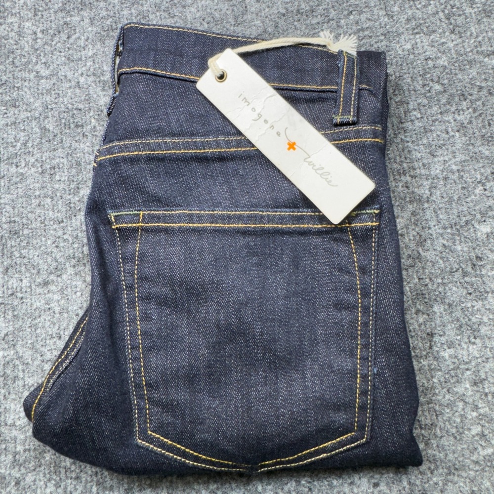 Imogene + Willie Jeans Womens 23x32 Indigo Blue Skinny Slim Stretch Lucy USA